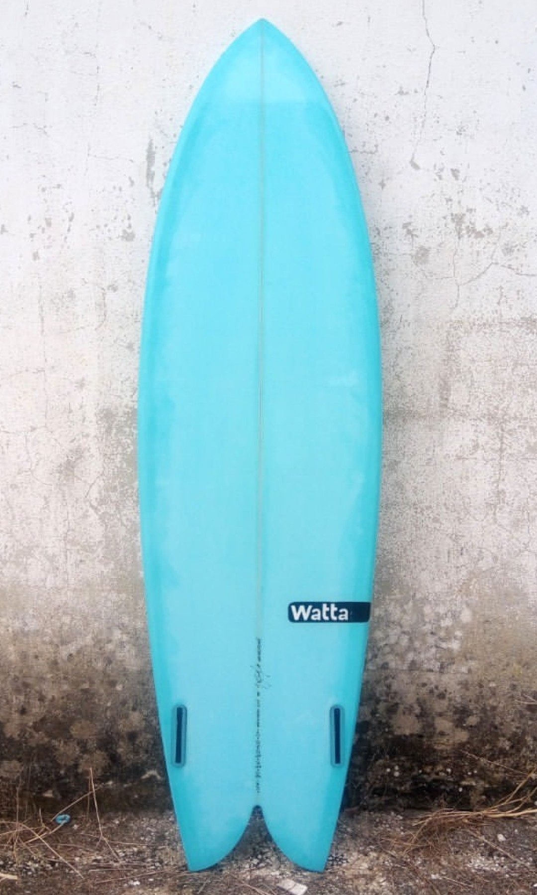 Watta classic twin fin surfboard