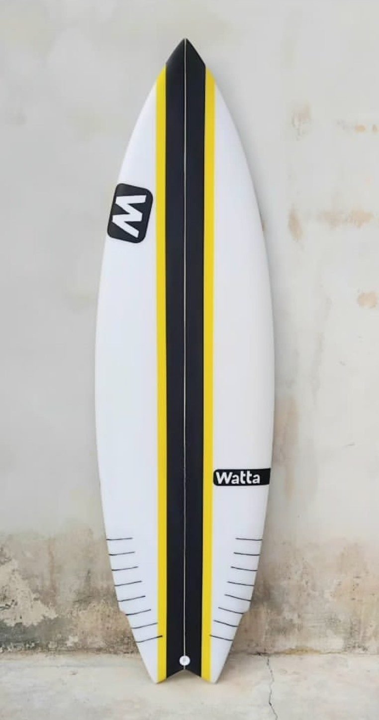 A prancha Hybrid Twin +1