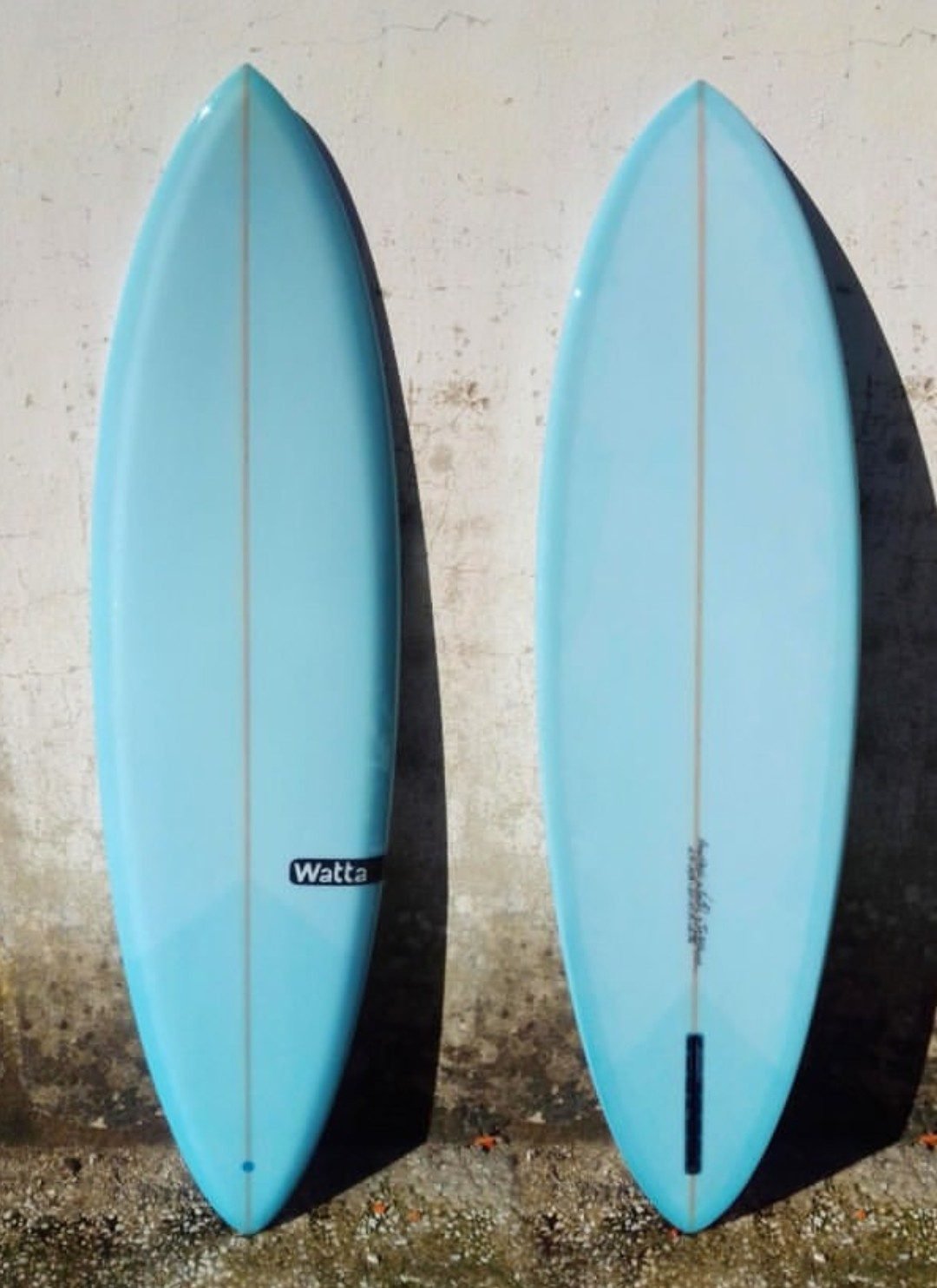 A prancha Modern Single Fin