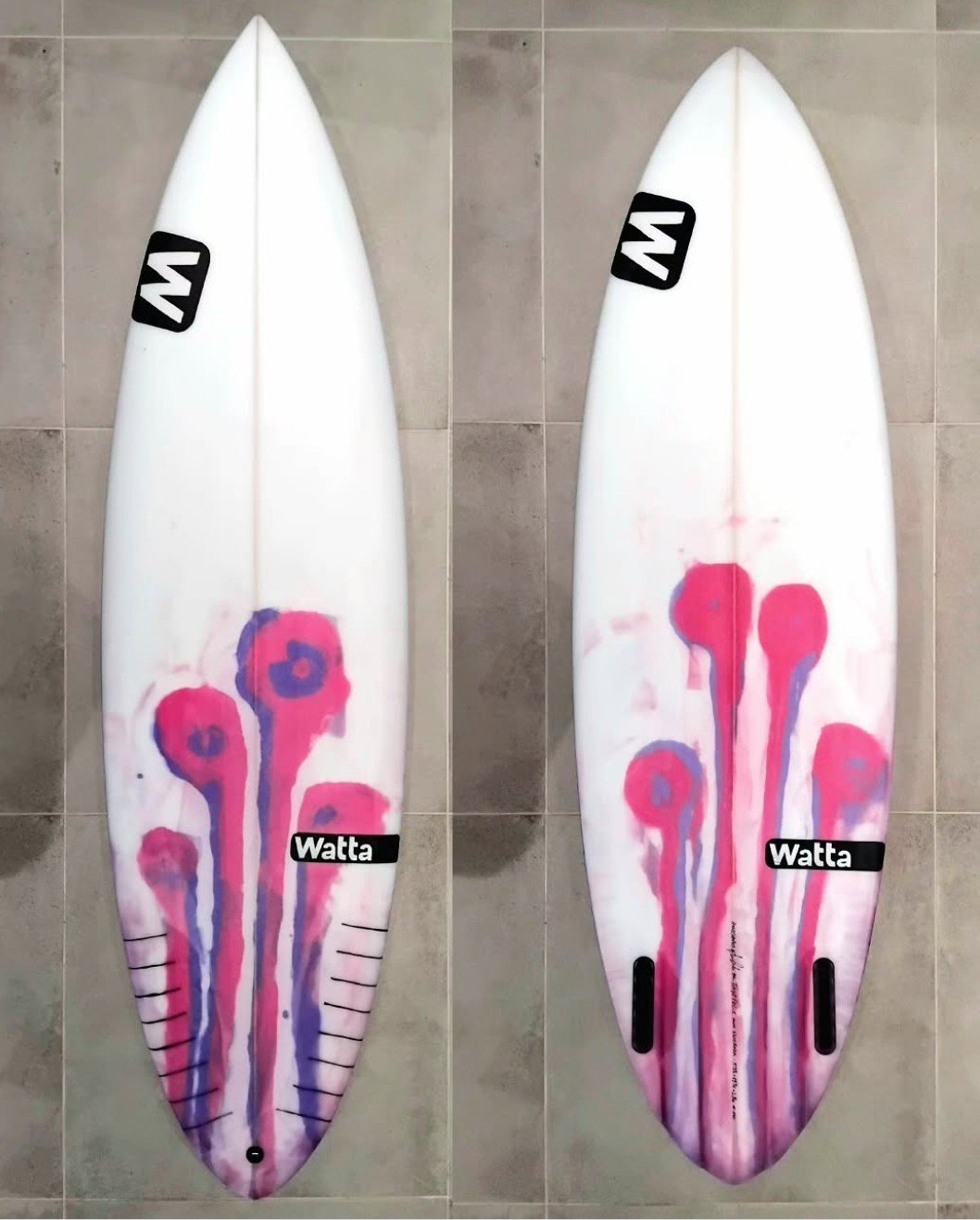 Watta twin pin performance surfboard
