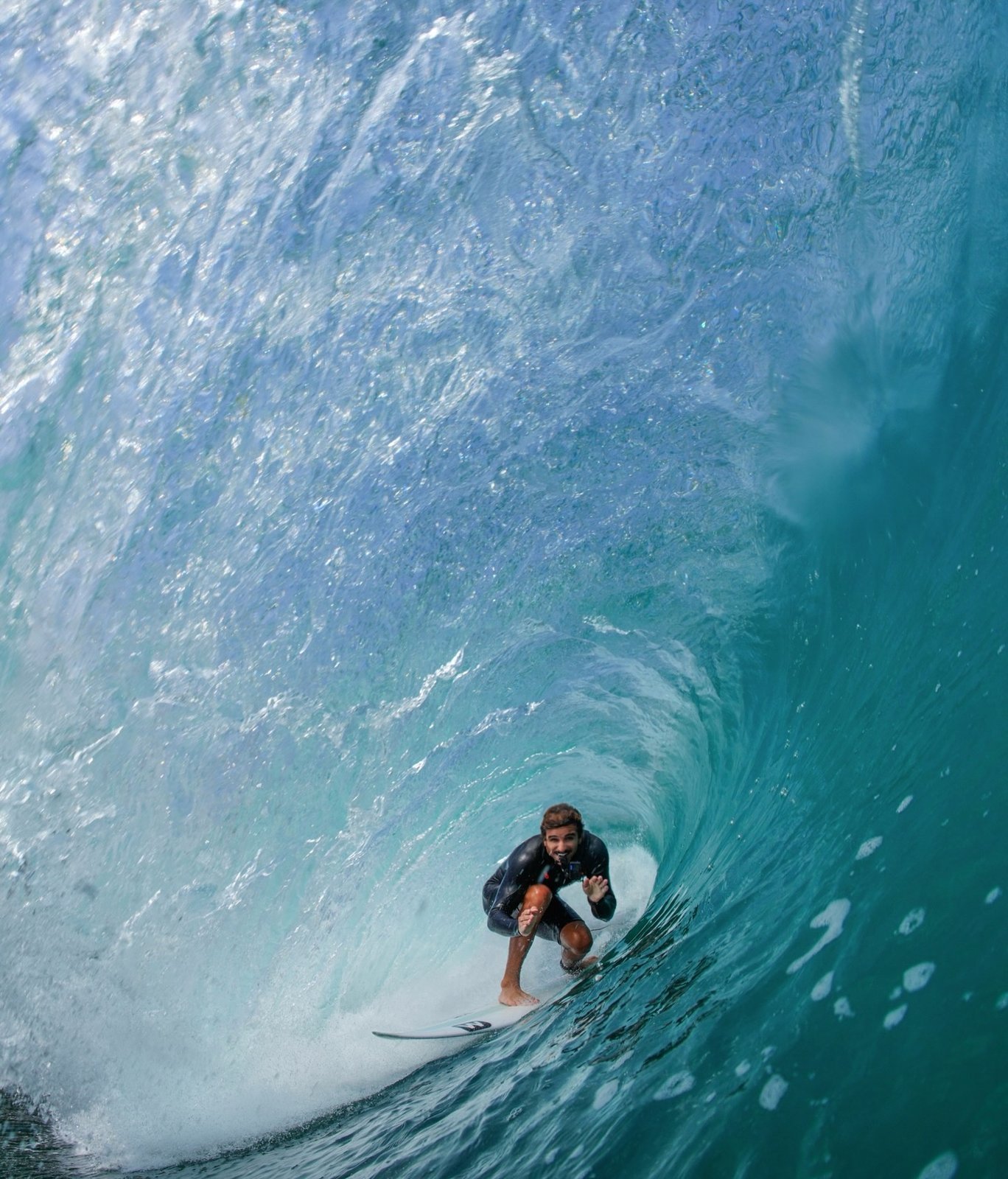 Zé Pedro Carvalho riding a Watta board